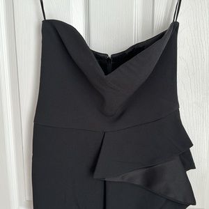Emporio Armani strapless dress